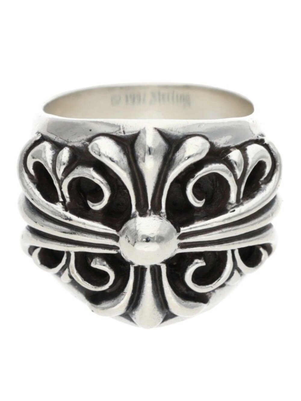 Chrome Hearts Keeper Silver Ring